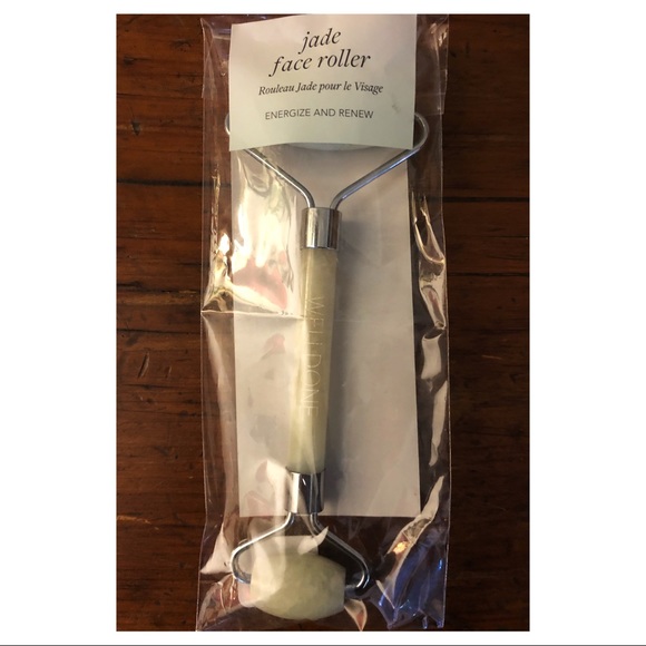 Anthropology Well Done Crystal Jade Facial Roller NWT - Picture 2 of 6